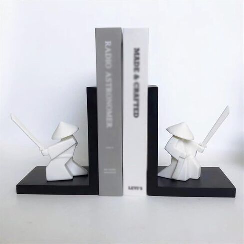 Bookend Support Bookends Resin Bulk Book Ends for Shelves Decorative Chinese Zen for Office Home School Bookends in Saudi Arabia