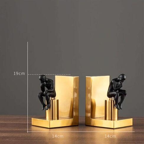 Bookend Support Characters Bookends Home Accessories for Bedroom Library Office School and Desktop Organizer Decoration Book Ends Bookends in Saudi Arabia