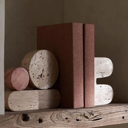 Bookend Support Bookends, Unique Book Ends to Hold Books Heavy Duty, for Library Office Shelf Decoration Bookends in Saudi Arabia