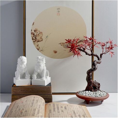 Bookend Support Simple Chinese Style Lion Bookend Exquisite Workmanship Home Decoration Book Stand Study Living Room Entrance Desktop File Bookends in Saudi Arabia