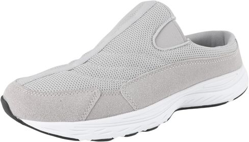 TIESTRA Men's Slip-On Mules With Arch Support| Indoor/Outdoor All Seasons Slippers | Open Back Sneakers & House Shoes | Comfortable Closed-Toe Breathable Walking Casual Loafers in Saudi Arabia