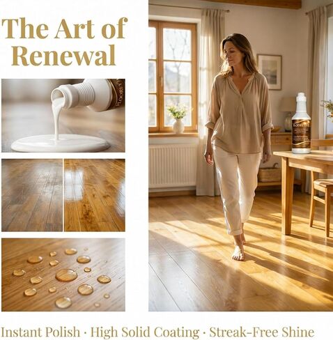Wood Cleaner, Floor Restorer- Long Lasting Agent,Restoration of All Types of Flooring in Saudi Arabia