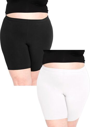 STRETCH IS COMFORT Cotton Athletic Shorts for Women Workout Shorts Running | Solids 95% cotton 5% spandex, prints 95% polyester 5% spandex, running shorts, workout shorts women, womens athletic shorts in Kuwait