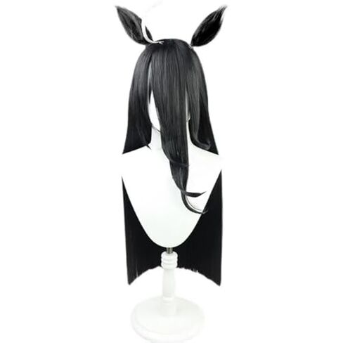 Manhattan Cafe Cosplay Wig Ears Tail Anime Uma Musume Cosplay Wigs for Women in Saudi Arabia