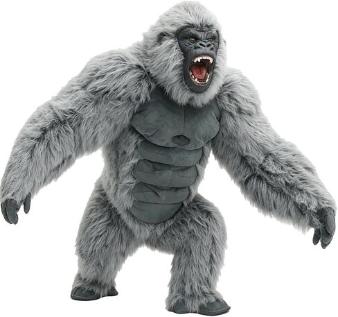 8.5ft Giant Inflatable Gorilla Costume for Adults Funny Blow Up Ape Mascot Suit Halloween Cosplay Fancy Outfit in Saudi Arabia