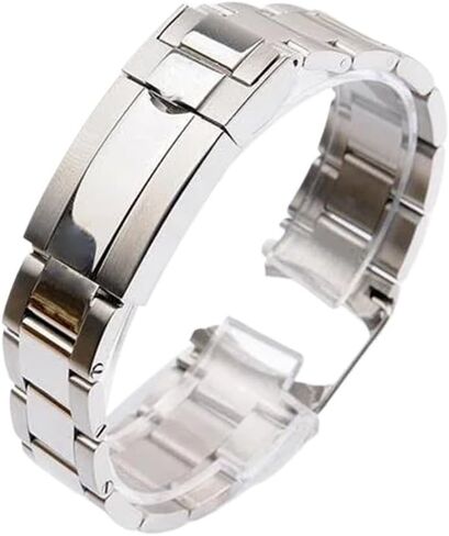 904L Watchbands صالح ل رولكس الغواصة DAYTONA الرجال للطي المشبك حزام ساعة الصلبة الفولاذ المقاوم للصدأ سوار ساعة 20 مللي متر 21 مللي متر in Kuwait