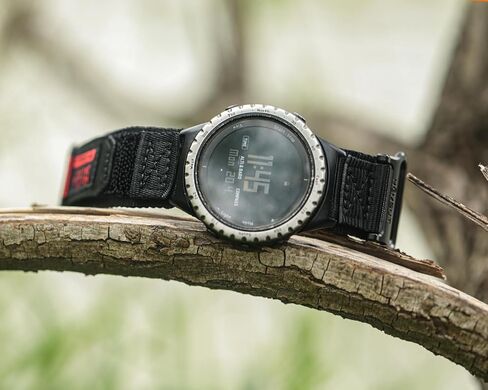 Nylon Watch Band Compatible with Suunto Core, Breathable Hook and Loop Replacement Strap with Loops in Kuwait
