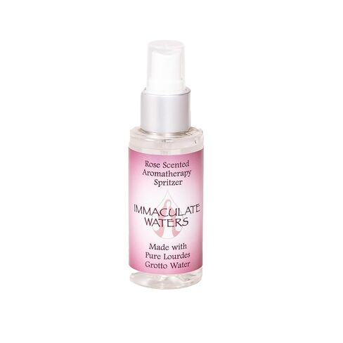 Immaculate Waters Rose Scented Spritzer – Natural Hydrating Spray with Lourdes Grotto Holy Water – Refreshing & Soothing Face and Body Mist – Catholic Gift for Women, Skincare & Prayer in Kuwait