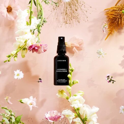 Lake & Skye Lavender and Sandalwood Pillow Mist, 1.7 fl oz | 100% Natural Fragrance Blend in Saudi Arabia