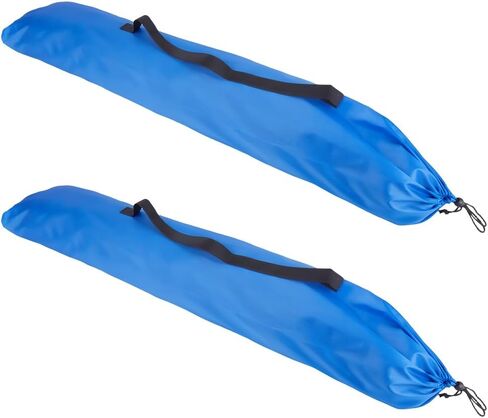 craspire 2pcs للطي حقيبة كرسي التخييم كراسي الشاطئ الأزرق استبدال أكياس حمل قابلة للطي 35.8in البوليستر المحمولة للماء قابل للتعديل تخزين الرباط للتخييم في الهواء الطلق السفر الملابس الفراش in Kuwait