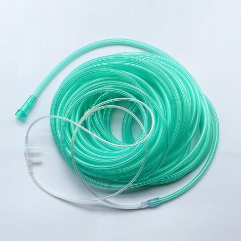 3pk Long Oxygen Tubing、50Ft Soft Nasal Cannula Tubing for Adults – Oxygen Supply Tubes – Kink-Resistant 6-Channel Line, – Universal Connector in Saudi Arabia