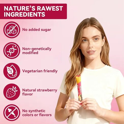 Shilajit Honey Sticks for Women, Natural Energy & Vitality Booster with Shatavari & Saffron, Strawberry Honeysticks for Hormonal Balance, Focus & Stamina, 30 Count in Saudi Arabia