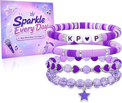 Hunters Bracelets, KPop Style Merch Stuff, Cute Anime Style Bracelets for Women, Perfect for Cosplay, Daily Wear and Party in Saudi Arabia