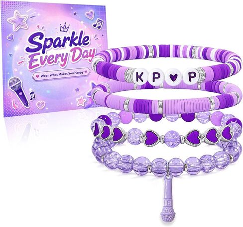 Hunters Bracelets, KPop Style Merch Stuff, Cute Anime Style Bracelets for Women, Perfect for Cosplay, Daily Wear and Party in Saudi Arabia
