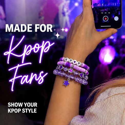 Hunters Bracelets, KPop Style Merch Stuff, Cute Anime Style Bracelets for Women, Perfect for Cosplay, Daily Wear and Party in Saudi Arabia