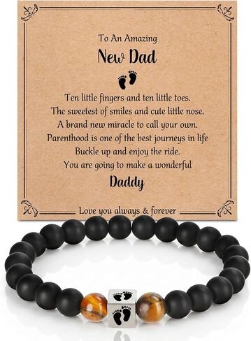 Gifts for Men Bracelet for Men Dad Brother Son Teens, Birthday Graduation Christmas Valentines Christian Gift for Teens Men Stocking Stuffers in Saudi Arabia