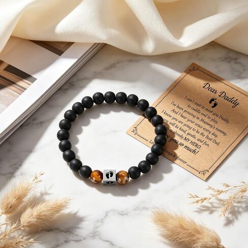 Gifts for Men Bracelet for Men Dad Brother Son Teens, Birthday Graduation Christmas Valentines Christian Gift for Teens Men Stocking Stuffers in Saudi Arabia