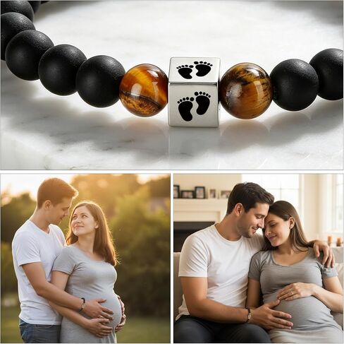 Gifts for Men Bracelet for Men Dad Brother Son Teens, Birthday Graduation Christmas Valentines Christian Gift for Teens Men Stocking Stuffers in Saudi Arabia
