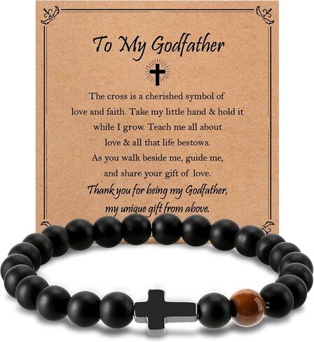 Gifts for Men Bracelet for Men Dad Brother Son Teens, Birthday Graduation Christmas Valentines Christian Gift for Teens Men Stocking Stuffers in Saudi Arabia