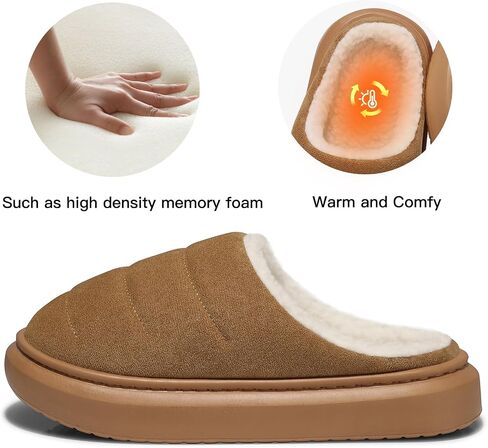 SHIBEVER Winter Snow Boots for Women: Pull-on Winter Booties for Woman Warm Fur Lined Red Comfort Wide Width Short Walking Shoes Size 8 in Kuwait