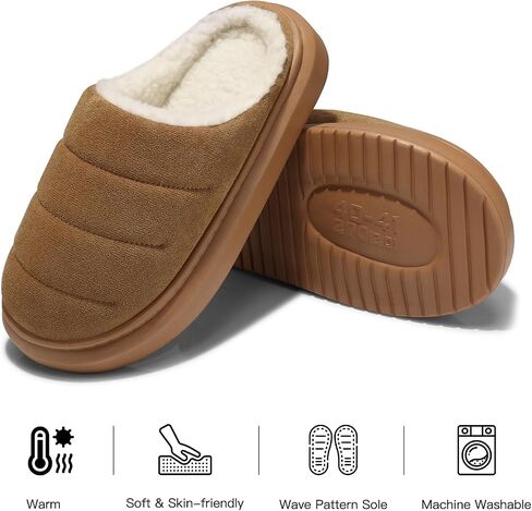 SHIBEVER Winter Snow Boots for Women: Pull-on Winter Booties for Woman Warm Fur Lined Red Comfort Wide Width Short Walking Shoes Size 8 in Kuwait