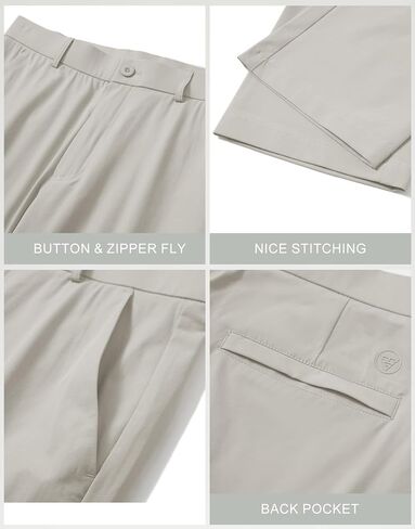 M MAELREG Golf Shorts Men 7" Stretch Soft Flat Front Work Casual Shorts Lightweight Quick Dry Hybrid Flex Mens Dress Shorts in Kuwait