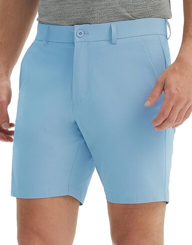M MAELREG Golf Shorts Men 7" Stretch Soft Flat Front Work Casual Shorts Lightweight Quick Dry Hybrid Flex Mens Dress Shorts in Kuwait
