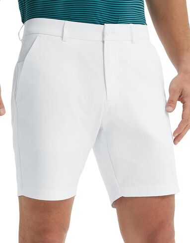 M MAELREG Golf Shorts Men 7" Stretch Soft Flat Front Work Casual Shorts Lightweight Quick Dry Hybrid Flex Mens Dress Shorts in Kuwait