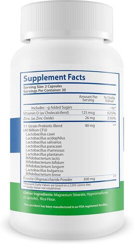 Ultimate Probiotic Max Lactobacillus Acidophilus - Our Best Lactobacillus Acidophilus Probiotic Blend - Gut Bacteria Probiotics for Digestive Health - Healthy Gut Restore Probiotics 40 Billion Cfu in Saudi Arabia