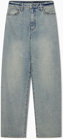 Armani Exchange Womens J38 Reeled Denim Jeans in Kuwait