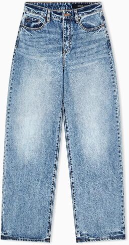 Armani Exchange Womens J38 Reeled Denim Jeans in Kuwait