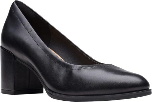 Clarks Unisex Freva55 Court Sneaker, Black Leat, 0 US Women in Saudi Arabia