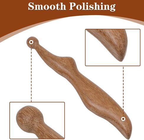 Wooden Massage Pen, Wooden Acupoint Massage Tool, Acupressure Stick Tool for Relaxing Body Hand Foot in Kuwait