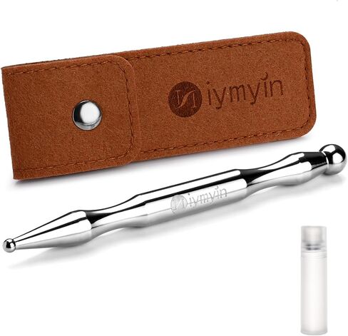 304 Stainless Steel Acupuncture Pen, Pain Relief for Face & Body Acupoint Massage. | Ergonomic Grip, Ideal for Deep Tissue Massage, Works with Ice Compress. Perfect Gift for Her. in Kuwait