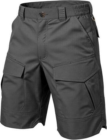 Men's Hiking Cargo Shorts Waterproof Quick Dry Tactical Shorts Lightweight Casual Outdoor Work Shorts Multi Pockets (No Belt) in Kuwait