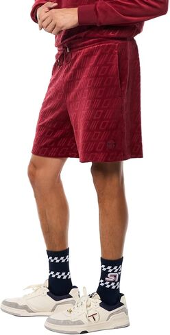 Sergio Tacchini Bandiera Debossed Velour Short in Saudi Arabia