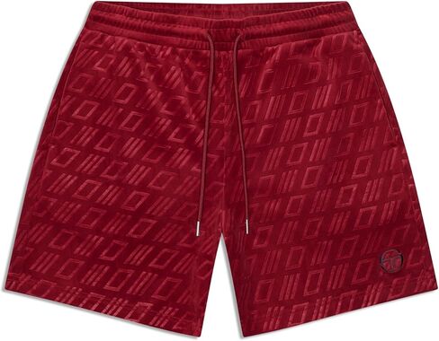 Sergio Tacchini Bandiera Debossed Velour Short in Saudi Arabia