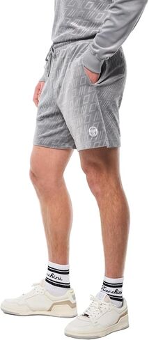 Sergio Tacchini Bandiera Debossed Velour Short in Saudi Arabia