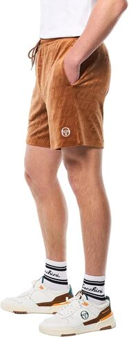 Sergio Tacchini Bandiera Debossed Velour Short in Saudi Arabia