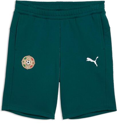 PUMA Mens Fanpack Mexico Sweat Shorts Casual Bottoms Casual - Green in Kuwait