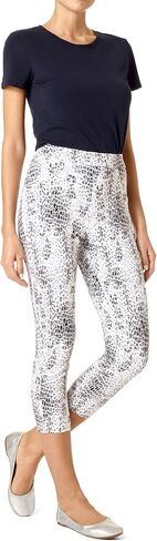 HUE Women's Ultra Soft High Waist Denim Capri Leggings in Kuwait