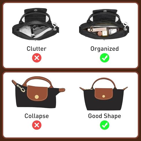 Doxo Longchamp Mini Organizer insert and Longchamp Mini Strap in Saudi Arabia