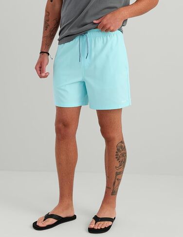 HUK Mens Pursuit Volley Short, Quick-Dry Fishing Shorts for Men, Caicos, Large in Kuwait
