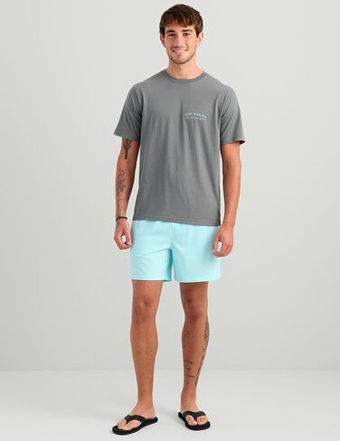 HUK Mens Pursuit Volley Short, Quick-Dry Fishing Shorts for Men, Caicos, Large in Kuwait