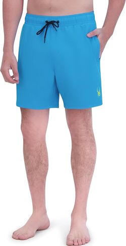 Spyder Men's Swim Trunks – Stretch, Quick-Dry 7-inch Board Shorts Sun Protection & Liner in Saudi Arabia