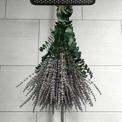 12 PCS Dried Eucalyptus Stems for Shower Hanging, 100% Made from Fresh Leaves, 17" Preserved Eucalyptus for Vase Filler, Wedding, Farmhouse, Bathroom, Home & Spa Decor in Saudi Arabia