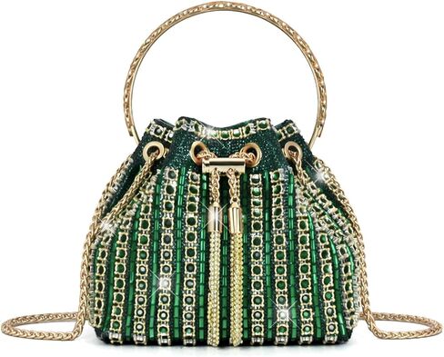 Women Rhinestone Evening Bag Sparkly Bling Clutch Purse Diamond Handbag for Party Club Wedding Prom in Saudi Arabia