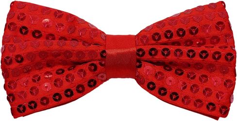 Sequin Bow Ties for Men, Adjustable Length Shiny Mens Bow Tie Tuxedo Bowties Men for Party Wedding Banquet Prom Daily in Kuwait