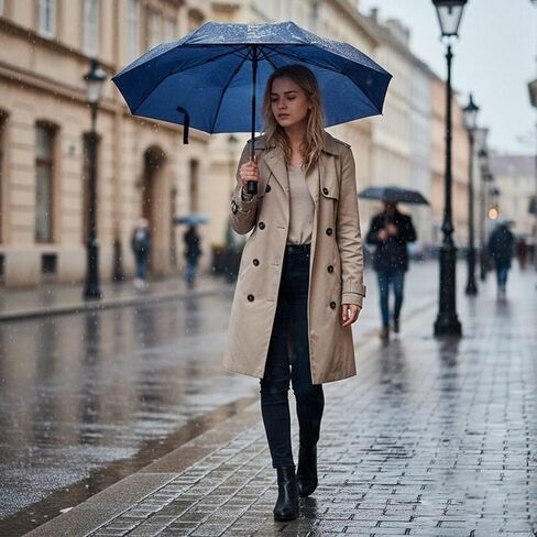 12 Pcs Rain Umbrellas Bulk Automatic Open Close Collapsible Umbrella Small Light Backpack for Women Men in Saudi Arabia