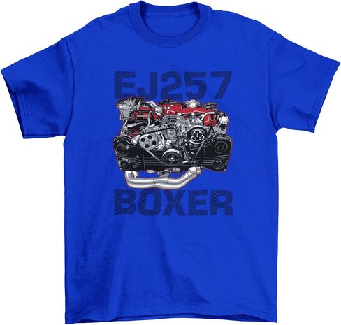 STYLN Subie Engine EJ257 Boxer T-Shirt | JDM Mechanic Racing Car Short Sleeve Gift Automotive Enthusiasts Adult in Saudi Arabia